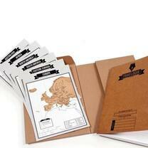 Без бренда «Скретч-карта мира стирающаяся. Карта путешествий» в Тольятти