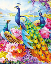 Без бренда «Изящные павлины (20шт)» в Тольятти