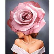 Без бренда «Девушка с розовой розой на голове» в Тольятти