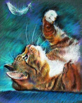 Без бренда «Котенок играет пером» в Тольятти