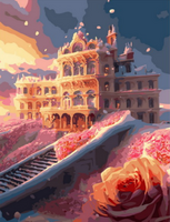 Без бренда «Сказочный дворец в окружении роз» в Тольятти в интернет-магазине Без бренда «Сказочный дворец в окружении роз» в Тольятти