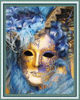 Без бренда «Красочная маскарадная маска в цветах» в Тольятти