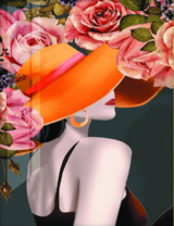 Без бренда «Дама в яркой шляпе и розы» в Тольятти