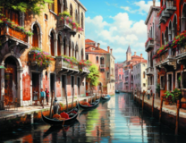 Прекрасная вечерняя Венеция