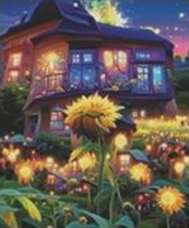 Без бренда «Сказочный домик и поле подсолнухов» в Тольятти