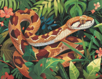 Без бренда «Маисовый полоз в зеленой листве» в Тольятти